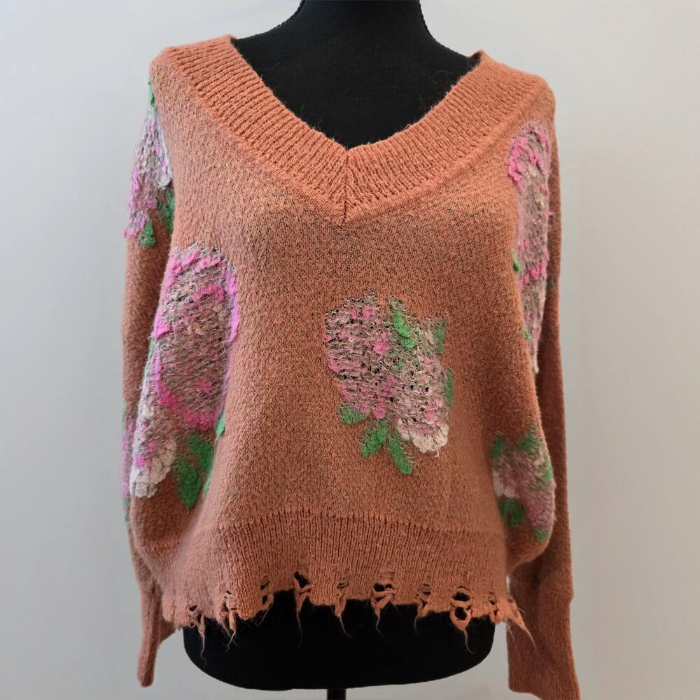 Anthropologie V-neck sweater - Picture 4 of 14